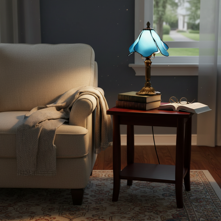 BLUERIS | KLASIKALINE LAMP PETALIKATEGA KATTEL