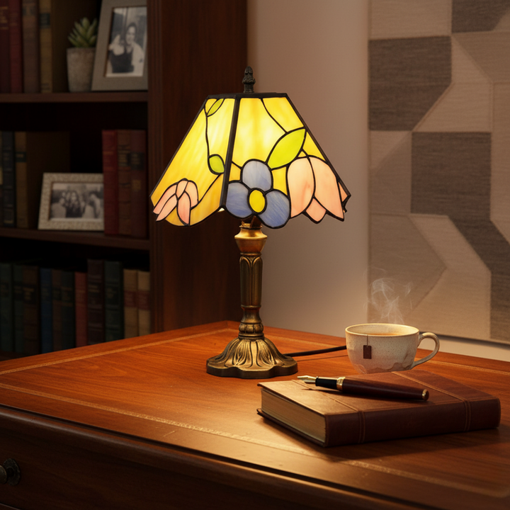 FLORINA | VÄRVIKLAASIST LILLELAMP