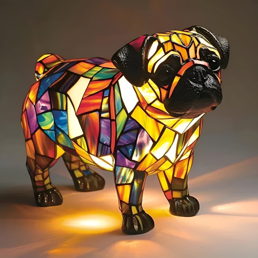 Mops - Lamp Vitraažis
