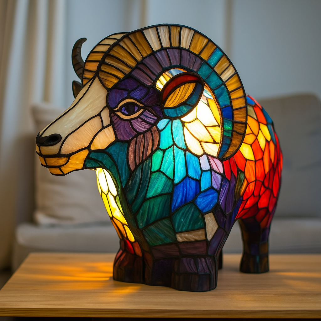 Beran - Lamp vitraažides