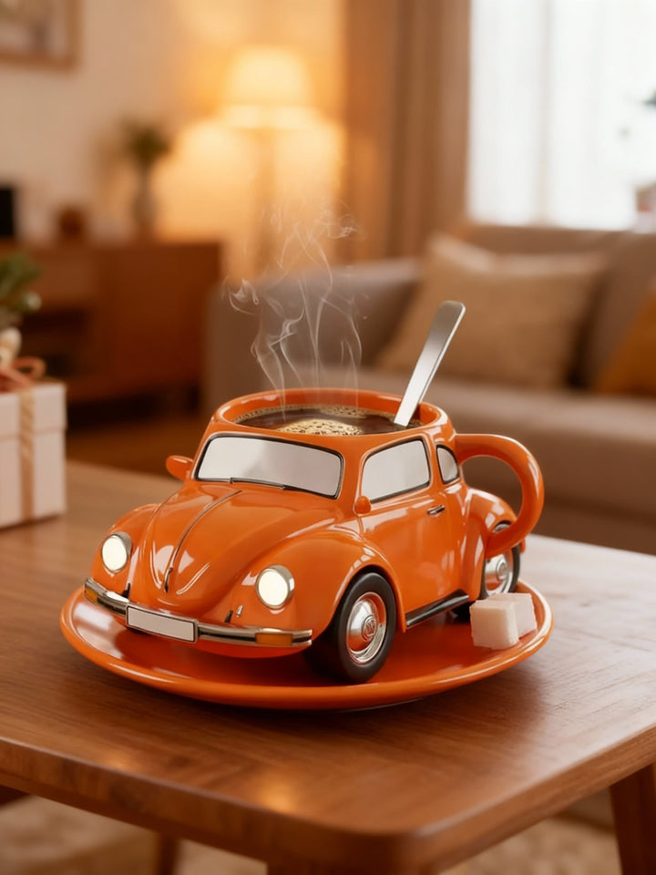 ORANGECUP | Retro kohvikruus autoteemal