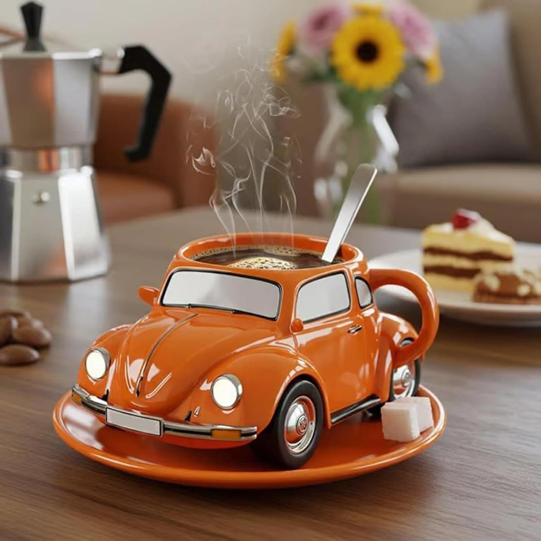 ORANGECUP | Retro kohvikruus autoteemal