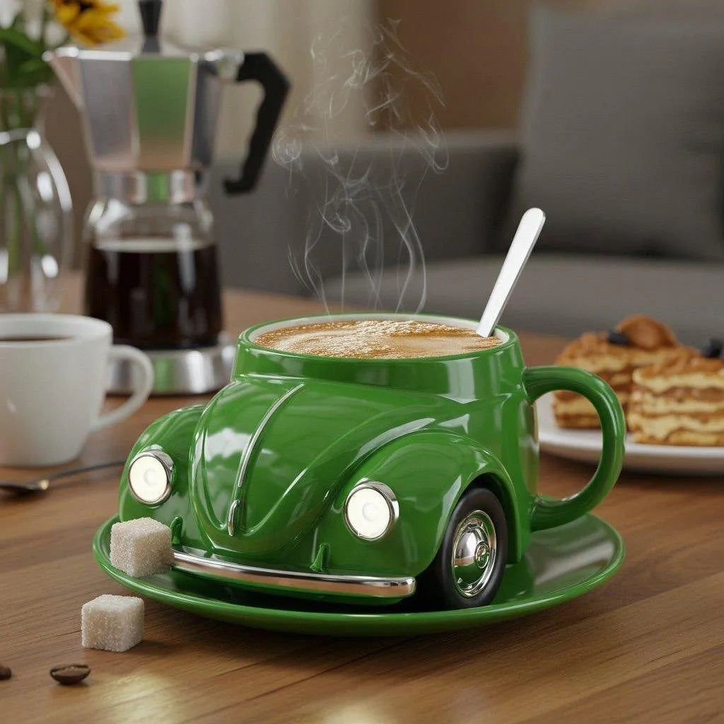 CARISTA | Espresso tass klassikalise auto motiiviga