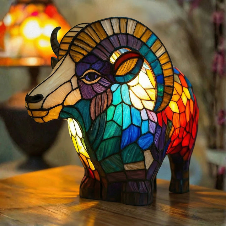 Beran - Lamp vitraažides