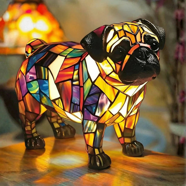 Mops - Lamp Vitraažis
